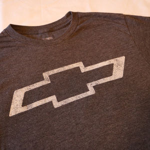 GM Brand Shirts - Boys Chevy Dark Grey T-Shirt Small GM Brand Shirts - Boys Chevy Dark Grey T-Shirt Small